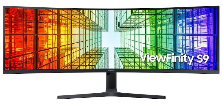 Samsung S49A950UIN - S95UA Series - QLED monitor - curved - 49 - HDR